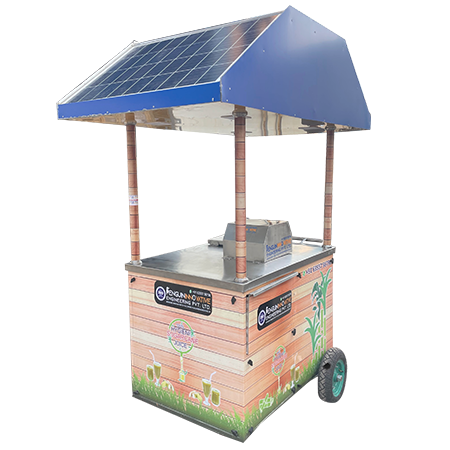 SOLAR SUGARCANE CART SOLAR OPERATED SUGARCANE JUICE MACHINE CART